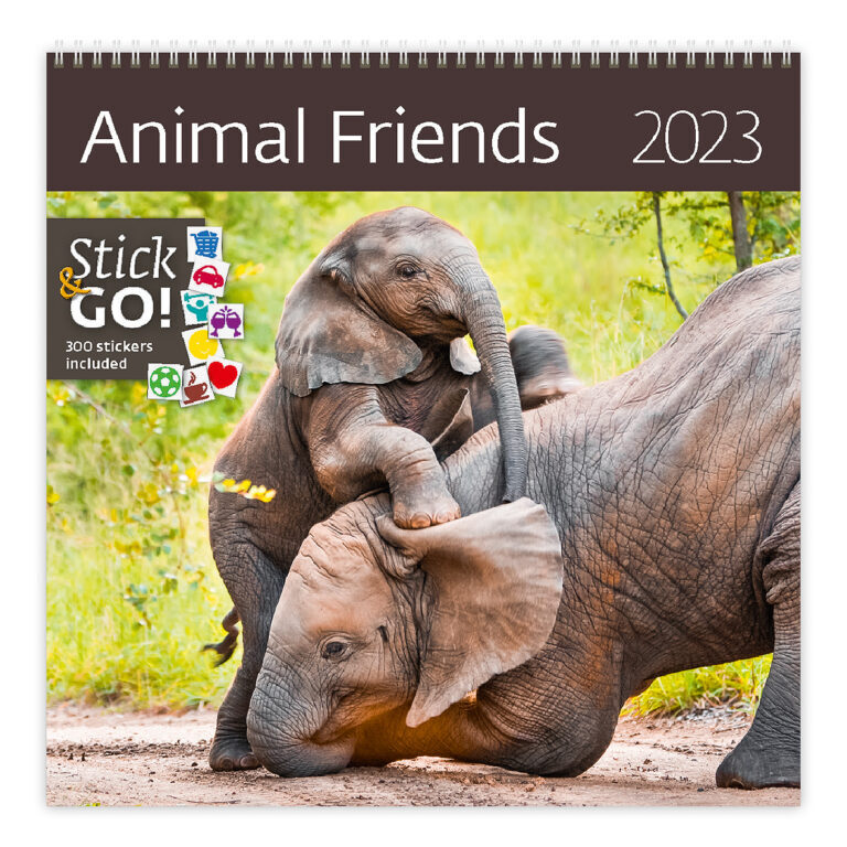 Animal Friends 2023 - nástěnný kalendář