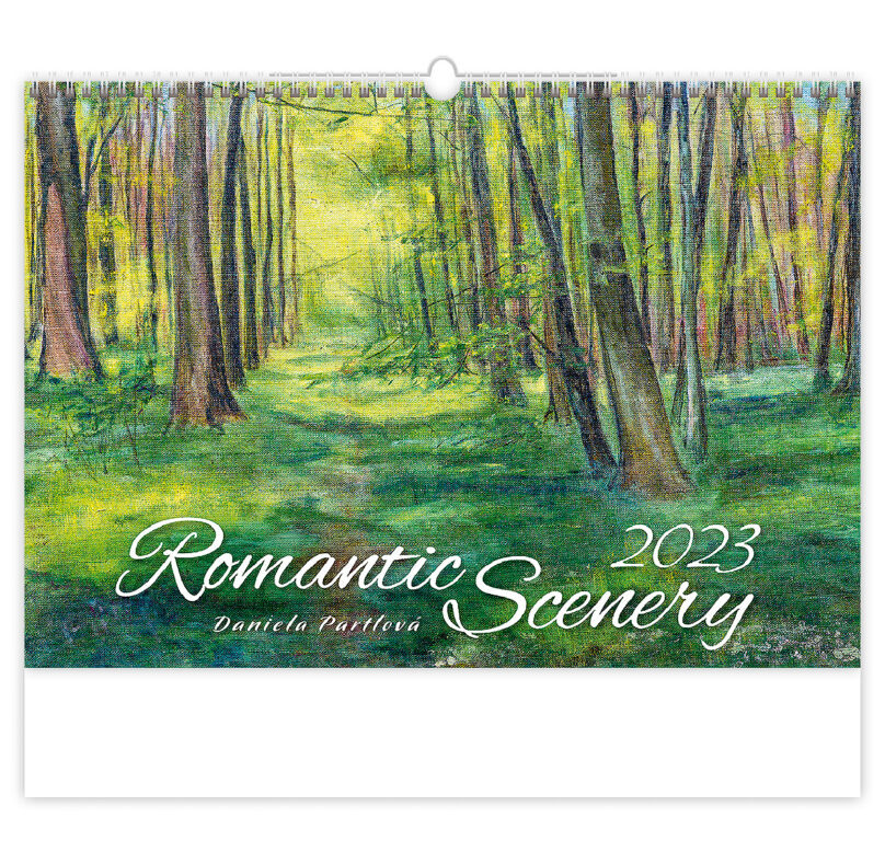 Romantic Scenery 2023 - nástěnný kalendář