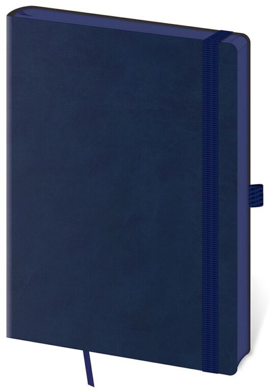 Zápisník Memory L modrý linkovaný