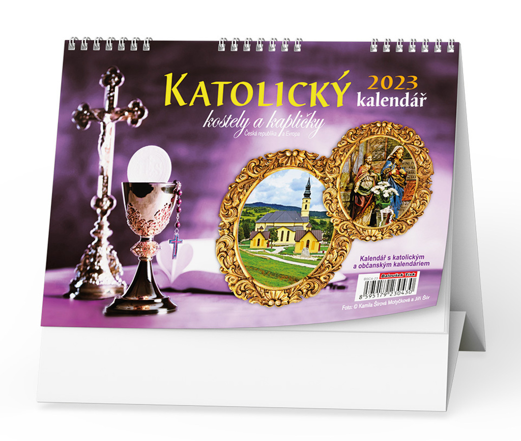 Katolický kalendář 2023 - stolní kalendář