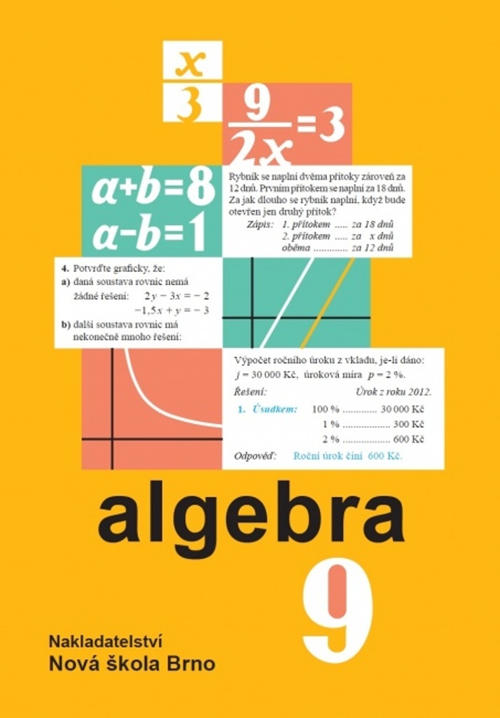Algebra 9 učebnice - Zdena Rosecká