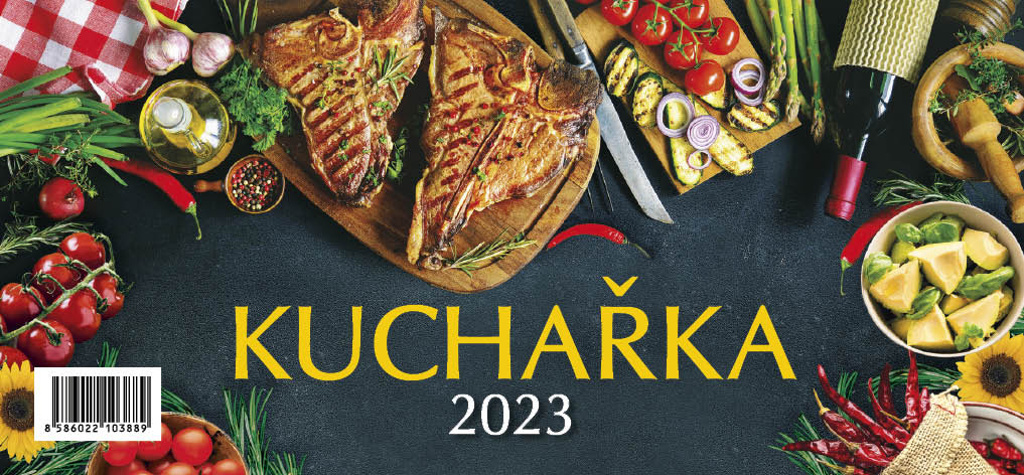 Kuchařka 2023 - stolní kalendář