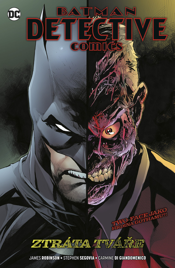Batman Detective Comics 9 Ztráta tváře - James Robinson