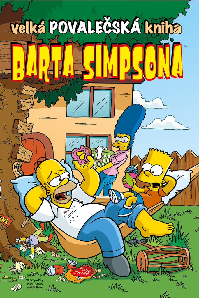 Velká povalečská kniha Barta Simpsona - Petr Putna