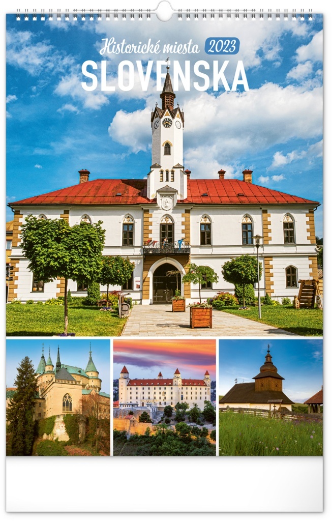 Historické miesta Slovenska 2023 - nástenný kalendár