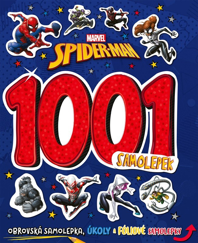 Marvel Spider-Man 1001 samolepek - Petr Novotný