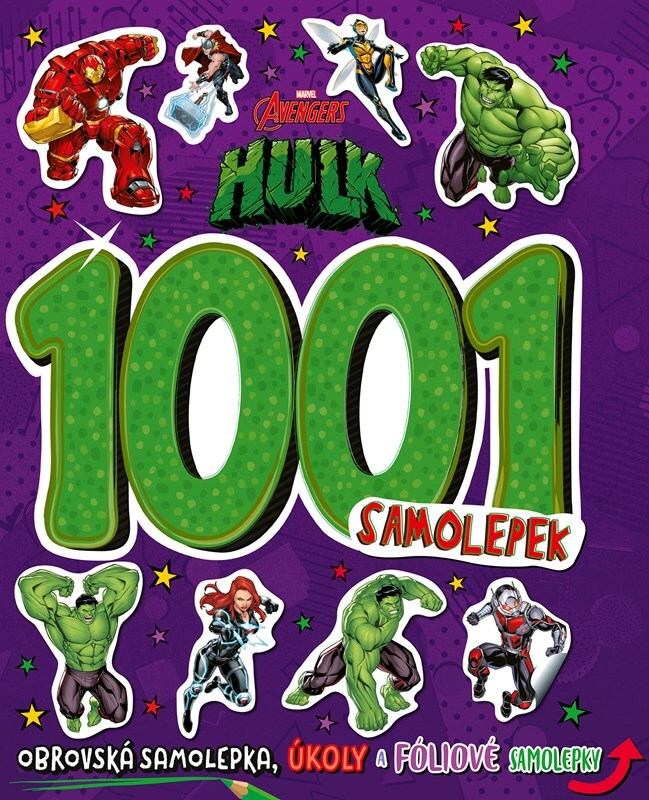 Marvel Avengers Hulk 1001 samolepek - Petr Novotný
