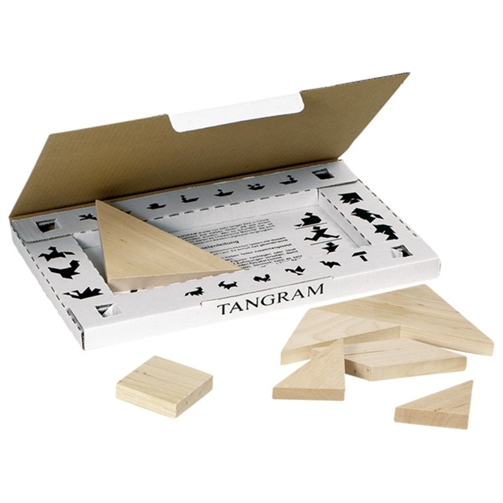 Dřevěný Tangram