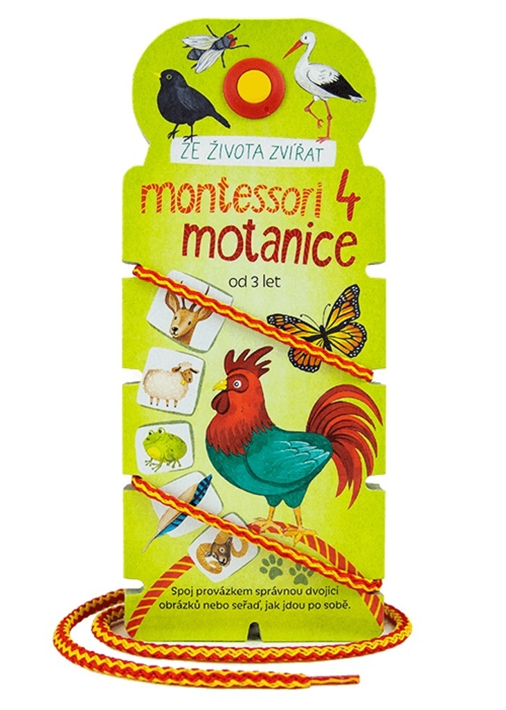 Montessori motanice 4 Ze života zvířat