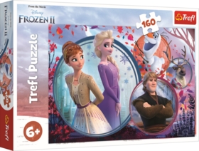 Puzzle Ledové království 2 Sesterské dobrodružství