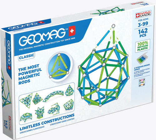 Stavebnice Geomag Classic 142 pcs