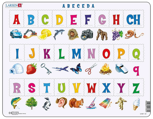 Puzzle 27 Abeceda deskové