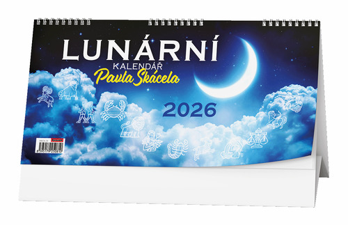 Lunární kalendář Pavla Skácela 2026 - stolní kalendář - Kniha | Záložka.cz