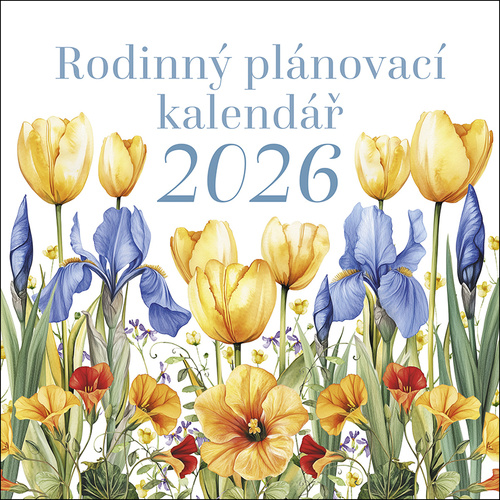 Rodinný plánovací kalendář 2026 - Kniha | Záložka.cz