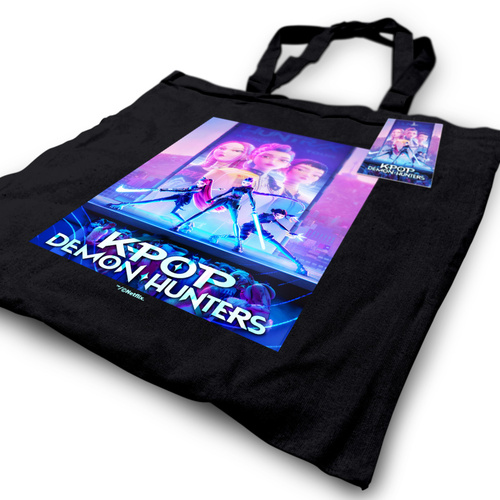 K-pop Demon hunters Černá taška