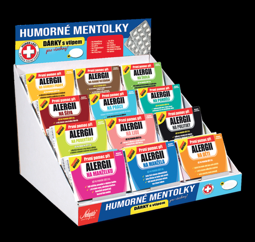 Box Humorné mentolky