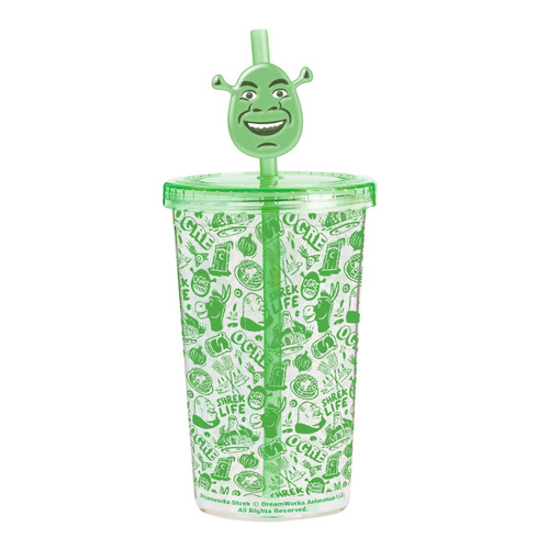 Shrek hrnek s brčkem