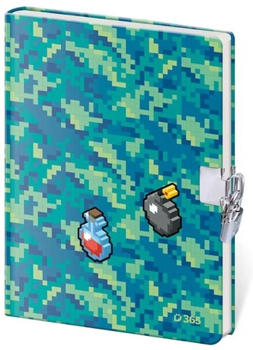 Památník se zámkem Pixel Quest