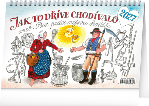 Jak to dříve chodívalo 2027 - stolní kalendář